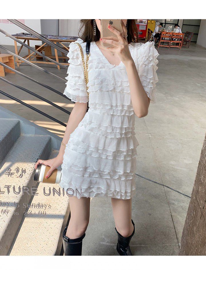 French retro Platycodon skirt for the first time