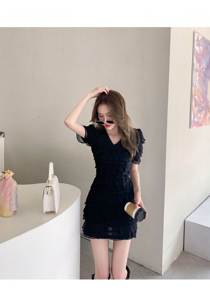 French retro Platycodon skirt for the first time