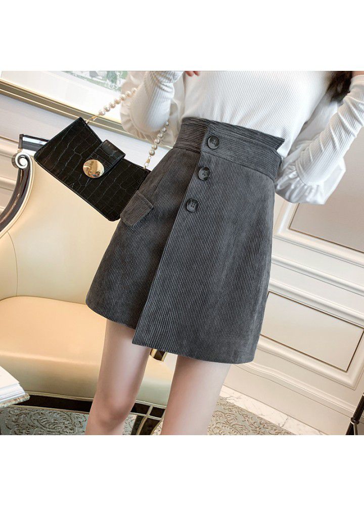 Autumn and winter 2020 new Corduroy Skirt for women