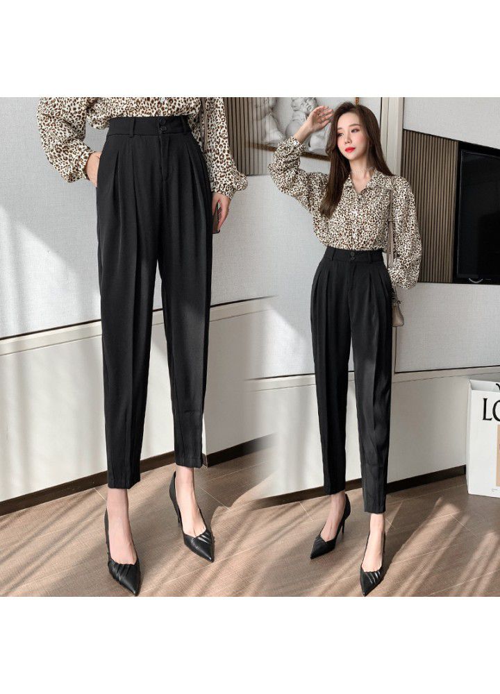 Korean version pants women's new leisure pants in spring and summer 2021