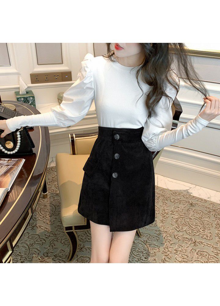Autumn and winter 2020 new Corduroy Skirt for women