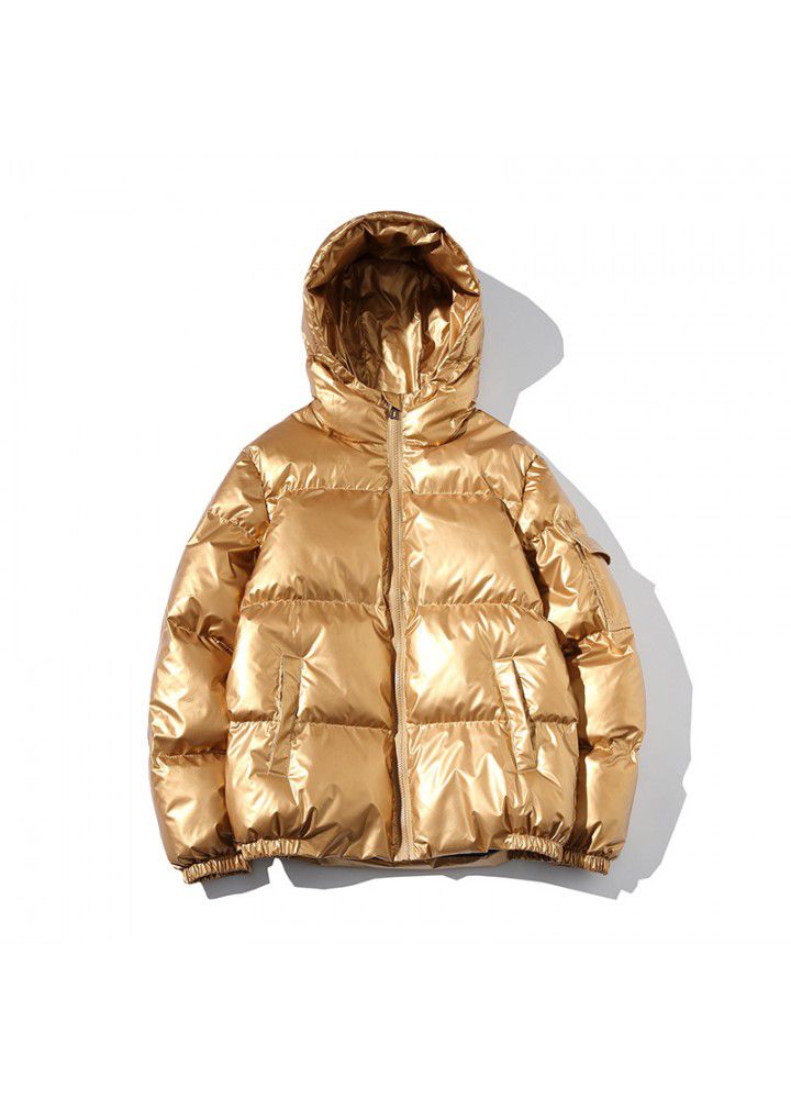 Winter coat men clothesy young men's Scotton padded jacket