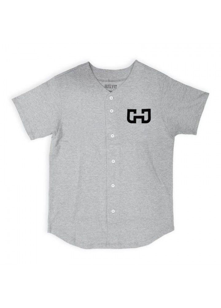 Fitness men's new cardigan T-shirt sports fitness short sleeve men's running casual top factory direct sales
