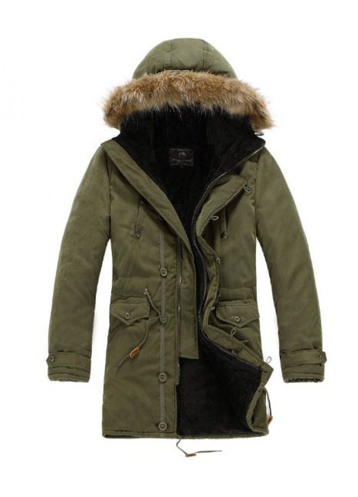 Wintermenthicken cotton padded clothes jacket coat