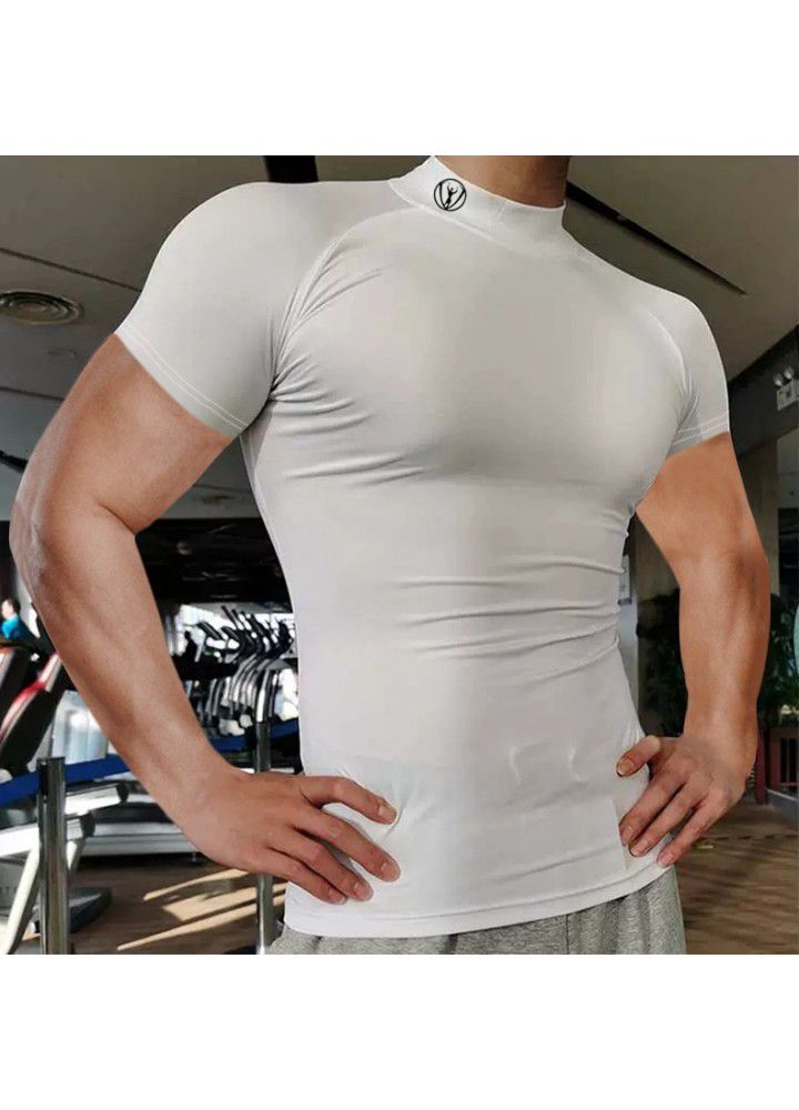 2020 summer new indoor and outdoor fitness short sleeve T-shirt