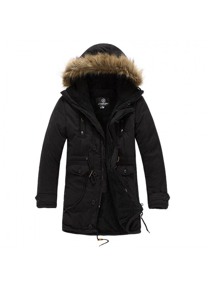 Wintermenthicken cotton padded clothes jacket coat