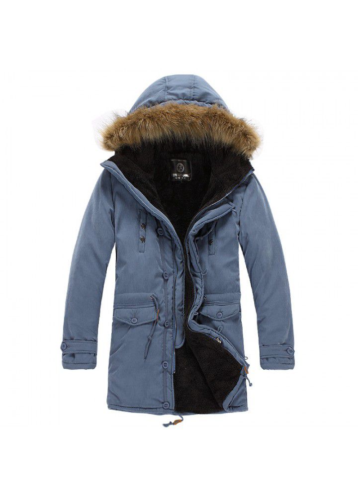 Wintermenthicken cotton padded clothes jacket coat