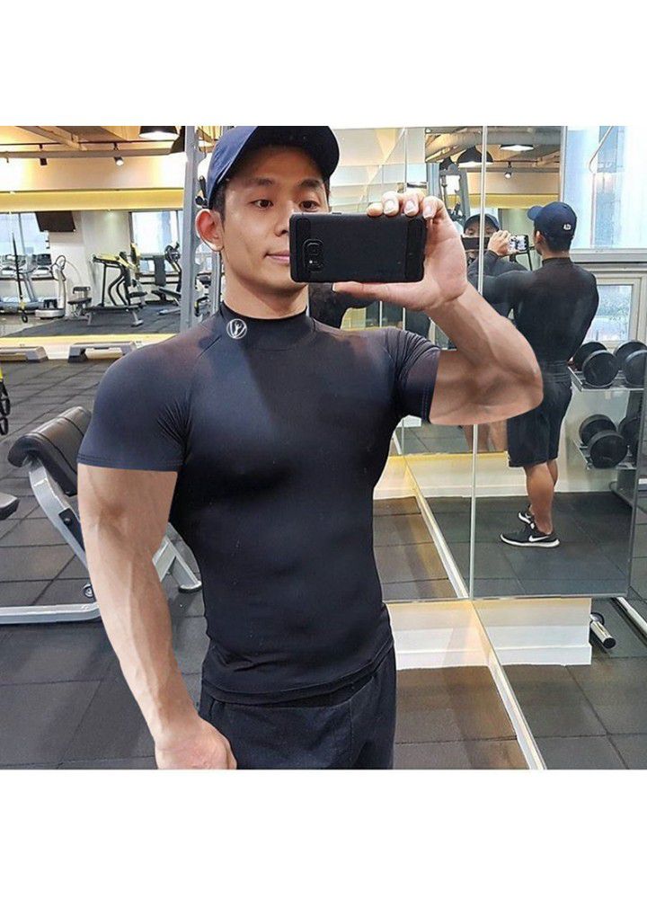 2020 summer new indoor and outdoor fitness short sleeve T-shirt