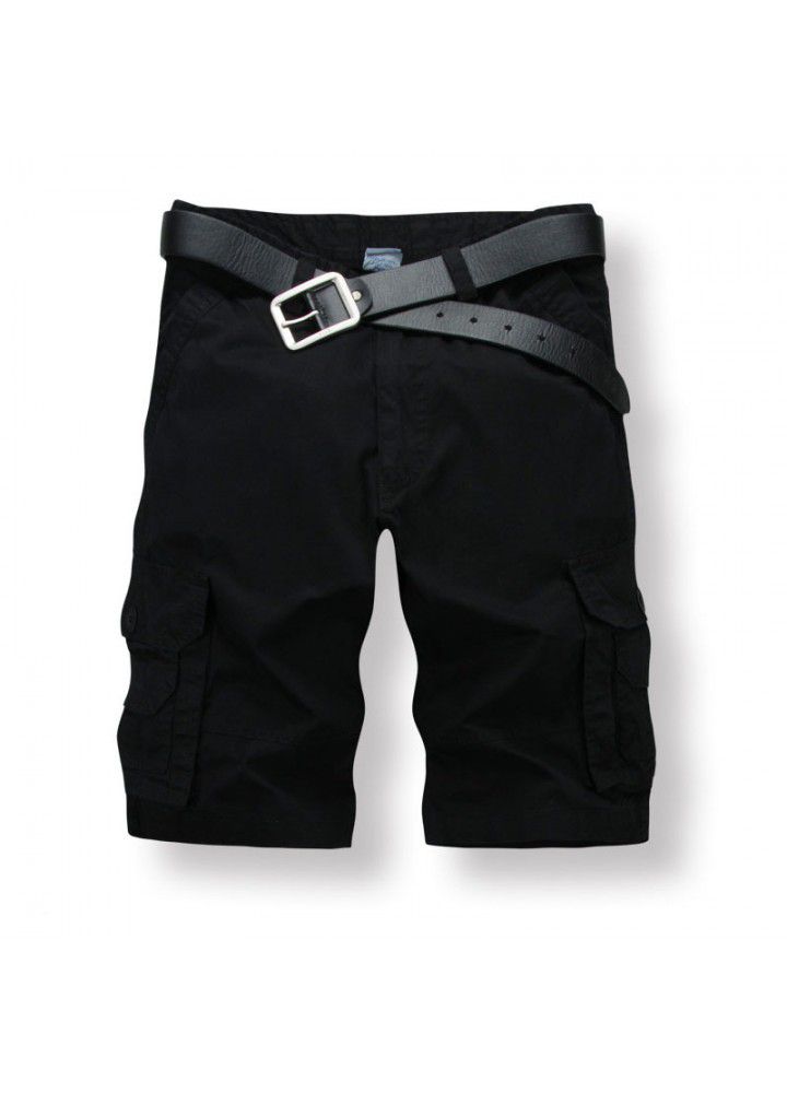 Amazon Europe and America sell pure cotton washing Multi Pocket tooling pants men's pants outdoor pants