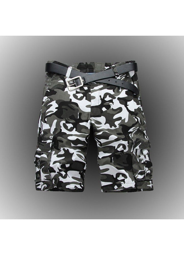 Manufacturers directly for Europe and the United States hot selling cotton washed Multi Pocket camouflage pants, overalls, pants, men's pants