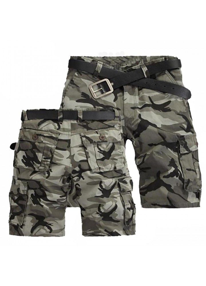 Amazon's best selling pure cotton wash Multi Pocket camouflage pants