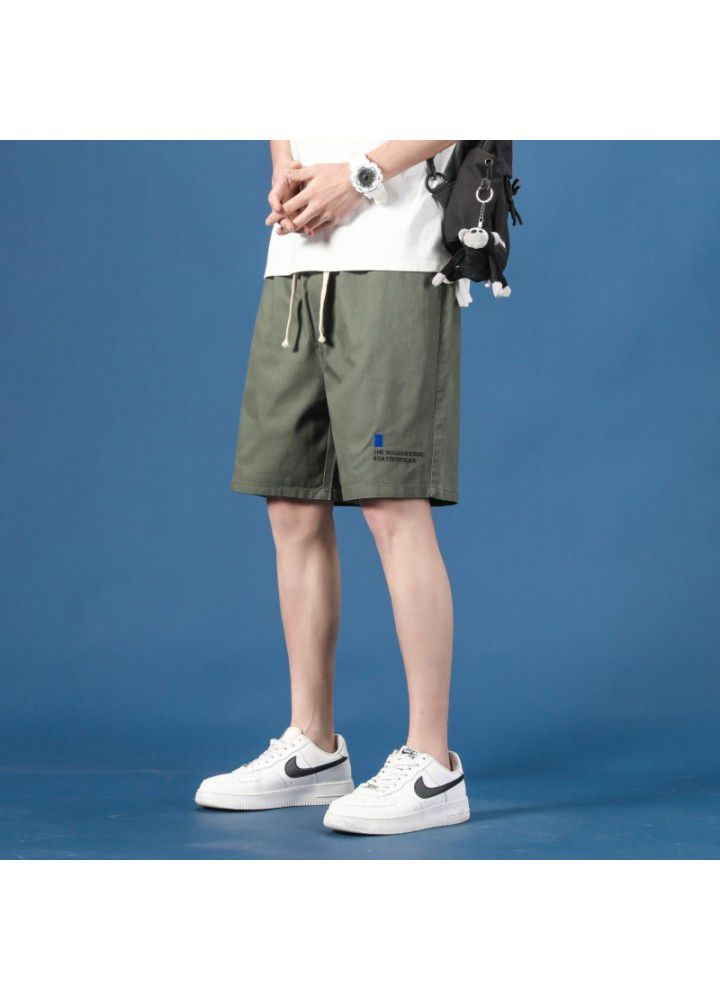 2021 summer new sports shorts men's casual overalls