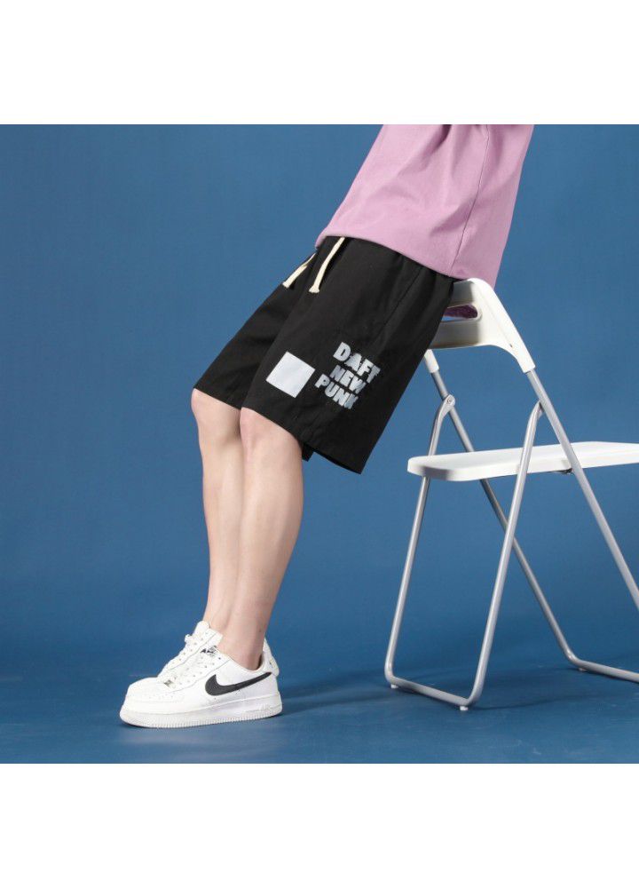 2021 summer new sports shorts men's casual overalls