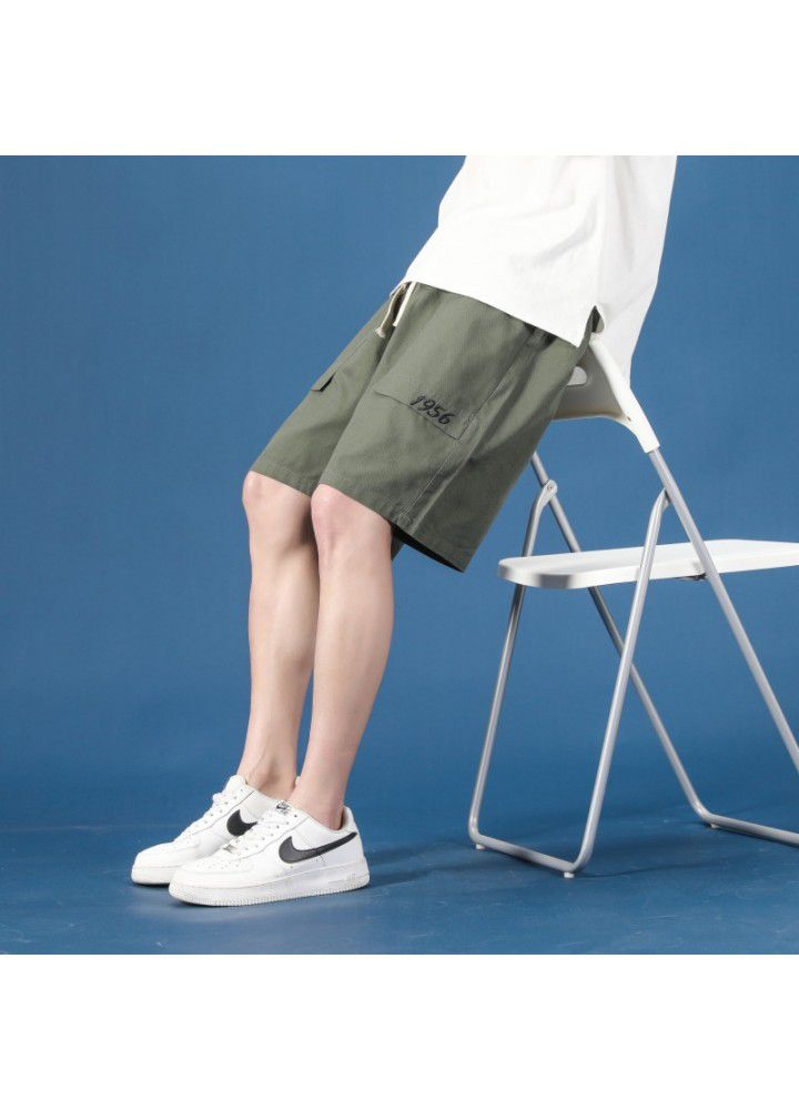 2021 summer new sports shorts men's casual overalls