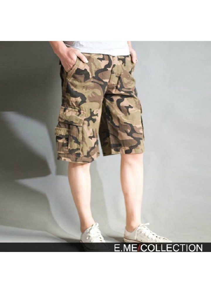 Amazon's best selling pure cotton wash Multi Pocket camouflage pants