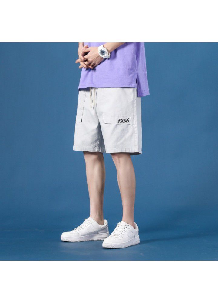 2021 summer new sports shorts men's casual overalls