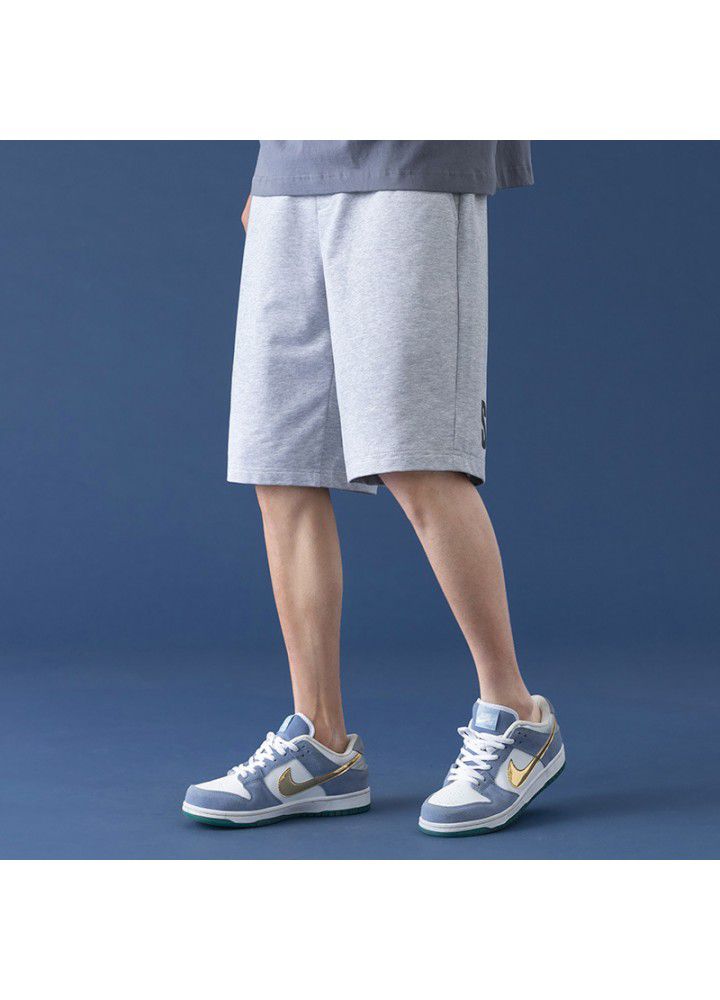 Summer new casual shorts men's sports Korean youth fashion brand loose cotton short pants men's fashion