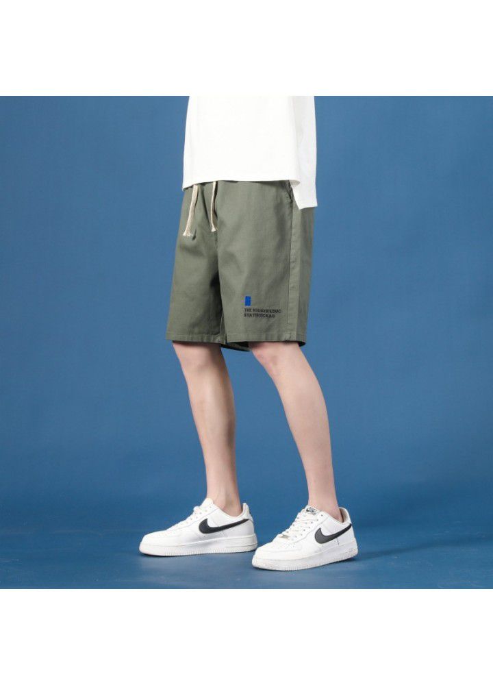 2021 summer new sports shorts men's casual overalls