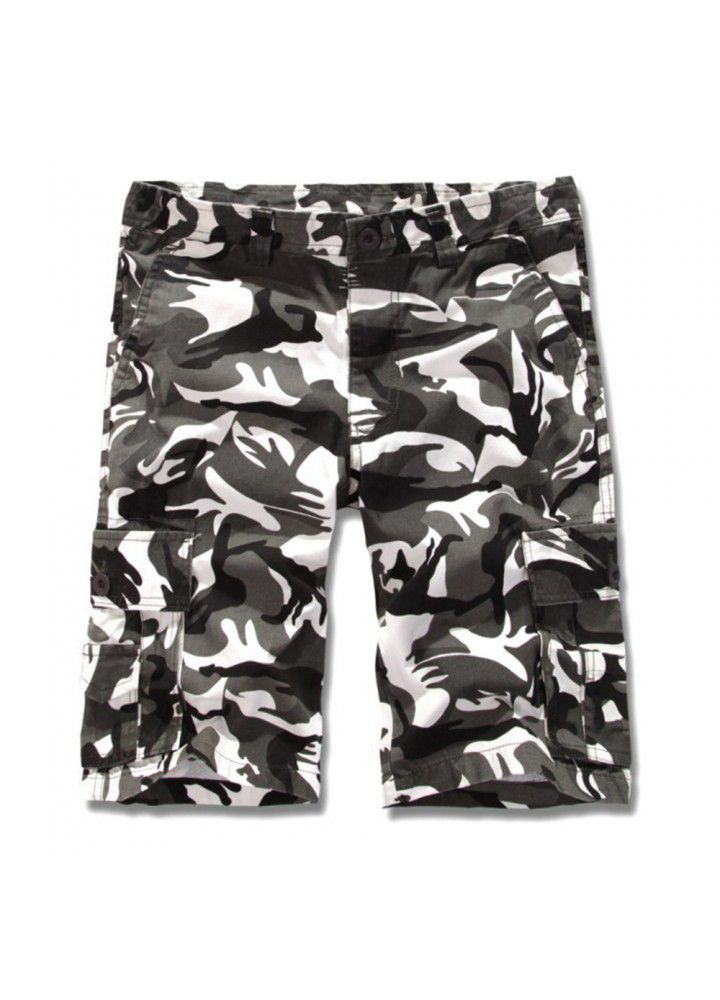 Amazon's best selling pure cotton wash Multi Pocket camouflage pants