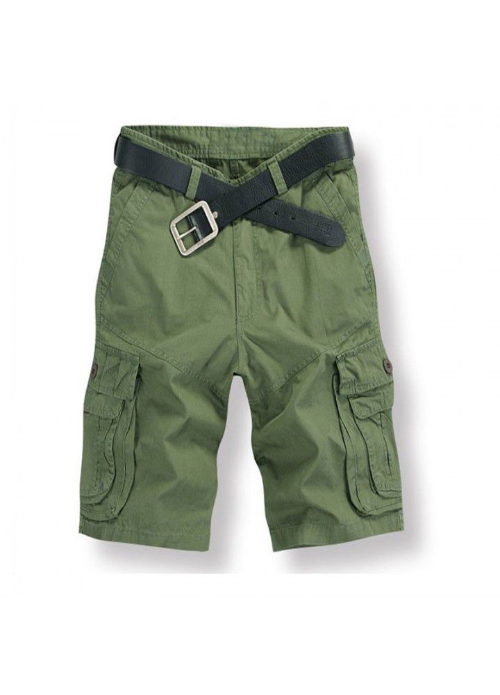 Manufacturers directly for Europe and the United States hot selling cotton washed Multi Pocket camouflage pants, overalls, pants, men's pants