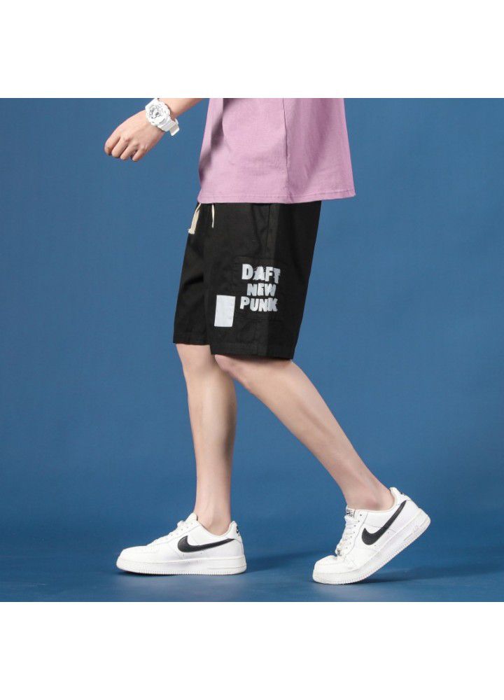 2021 summer new sports shorts men's casual overalls