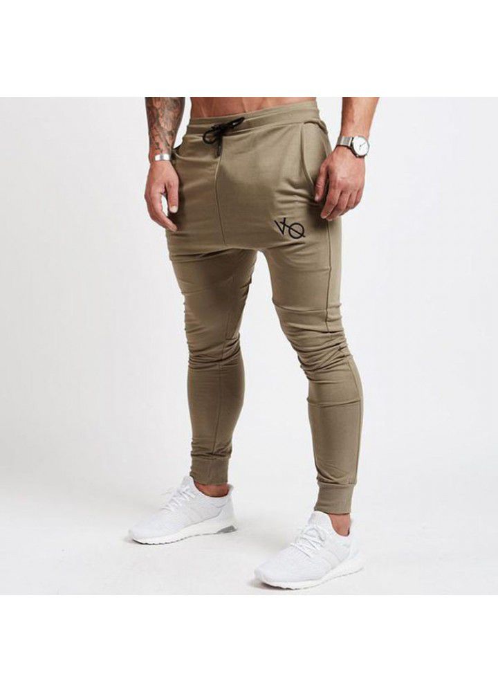 Sportswear men's new autumn and winter muscle brothers leisure jogging pants wholesale fitness Leggings