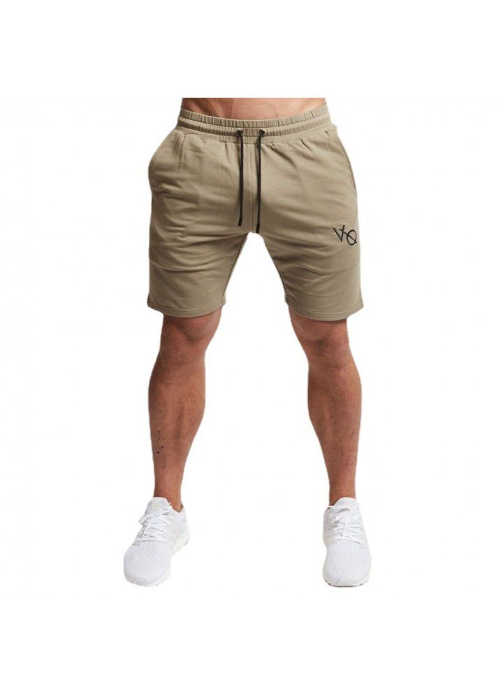 Muscle brothers cotton new men's sports shorts running fitness training pants casual sports pants