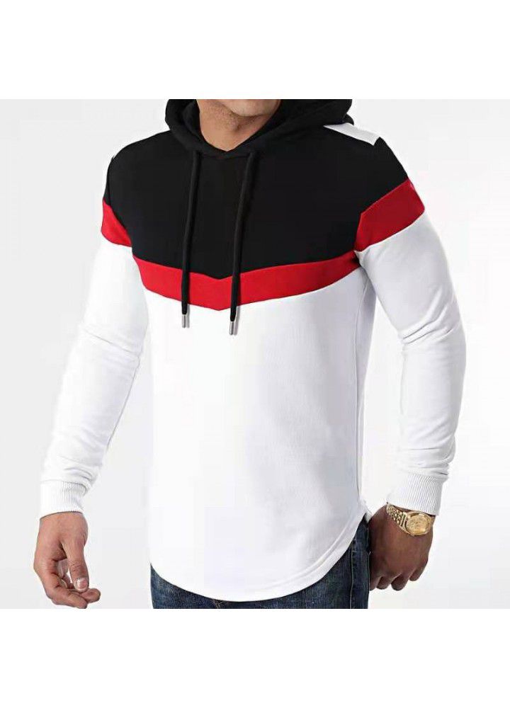 2021 new men's sports and leisure Hoodie loose and comfortable sports sweater