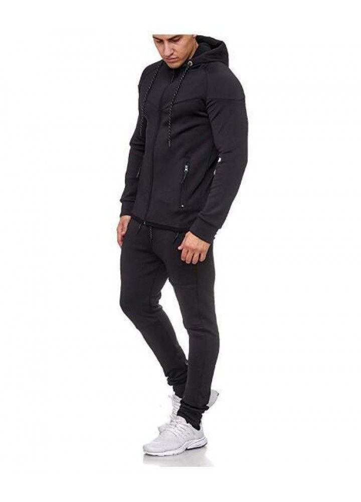 Cross border men's popular sports suit in spring and Autumn
