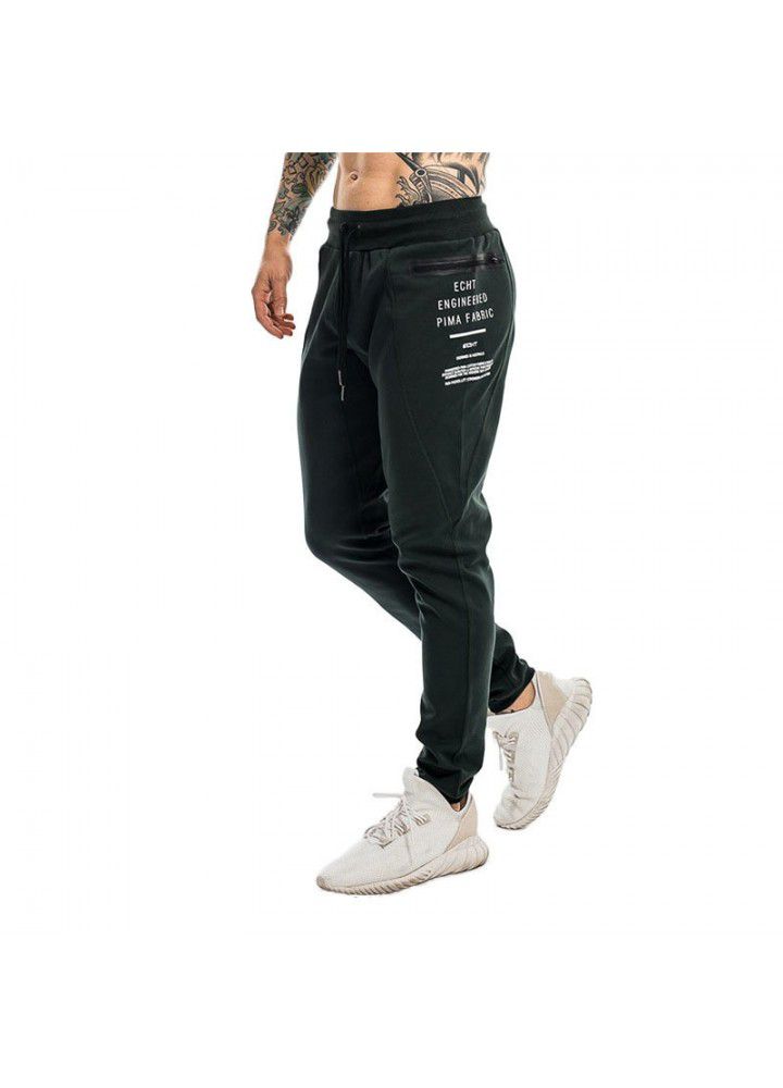 Muscle fitness brothers new autumn and winter sports leg pants men's sports running basketball pants manufacturer wholesale