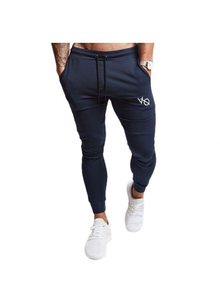 Sportswear men's new autumn and winter muscle brothers leisure jogging pants wholesale fitness Leggings