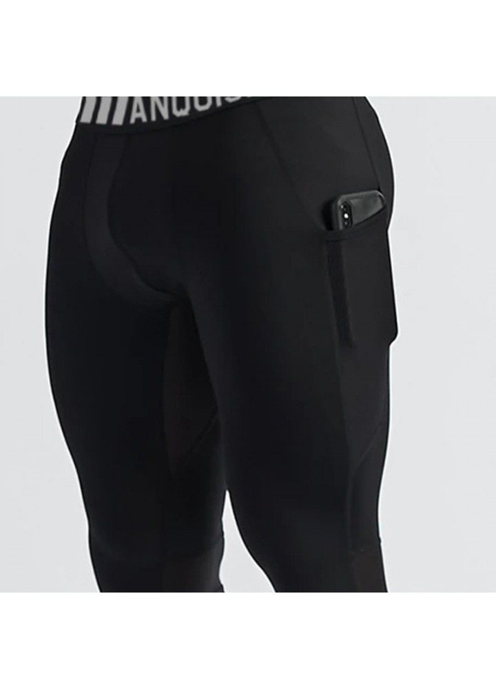 2020 muscle fitness brothers spring new sports pants men's stretch slim running outdoor casual pants