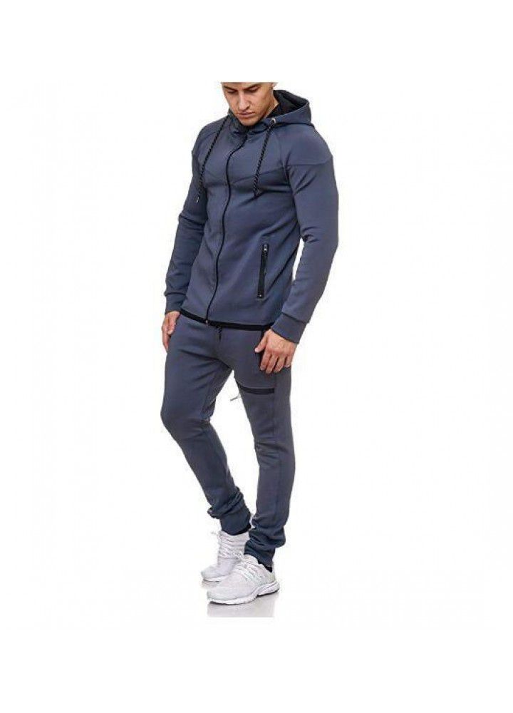 Cross border men's popular sports suit in spring and Autumn