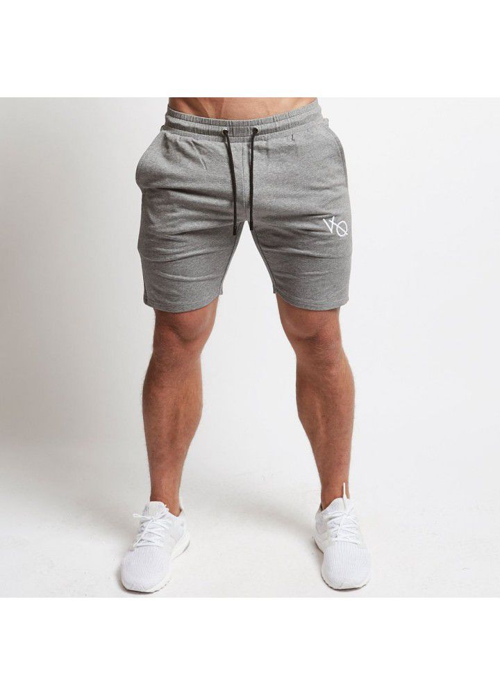 Muscle brothers cotton new men's sports shorts running fitness training pants casual sports pants