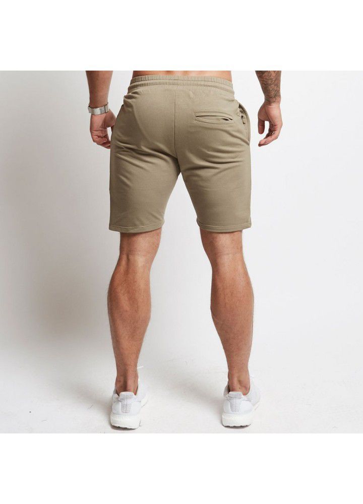 Muscle brothers cotton new men's sports shorts running fitness training pants casual sports pants