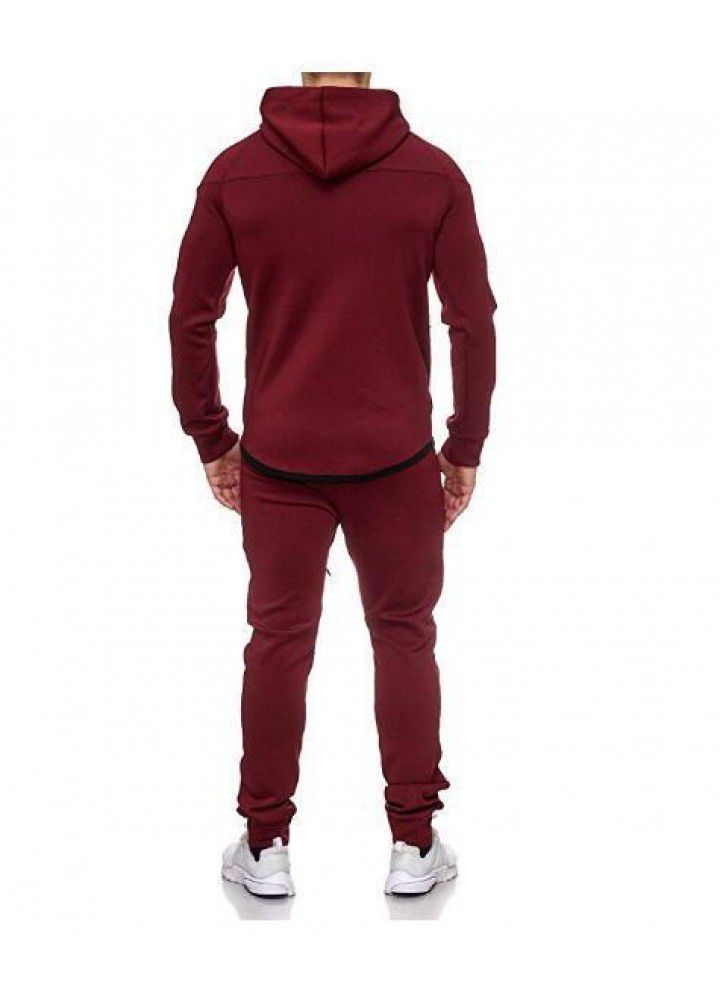 Cross border men's popular sports suit in spring and Autumn