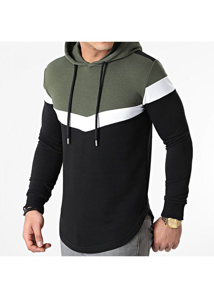 2021 new men's sports and leisure Hoodie loose and comfortable sports sweater