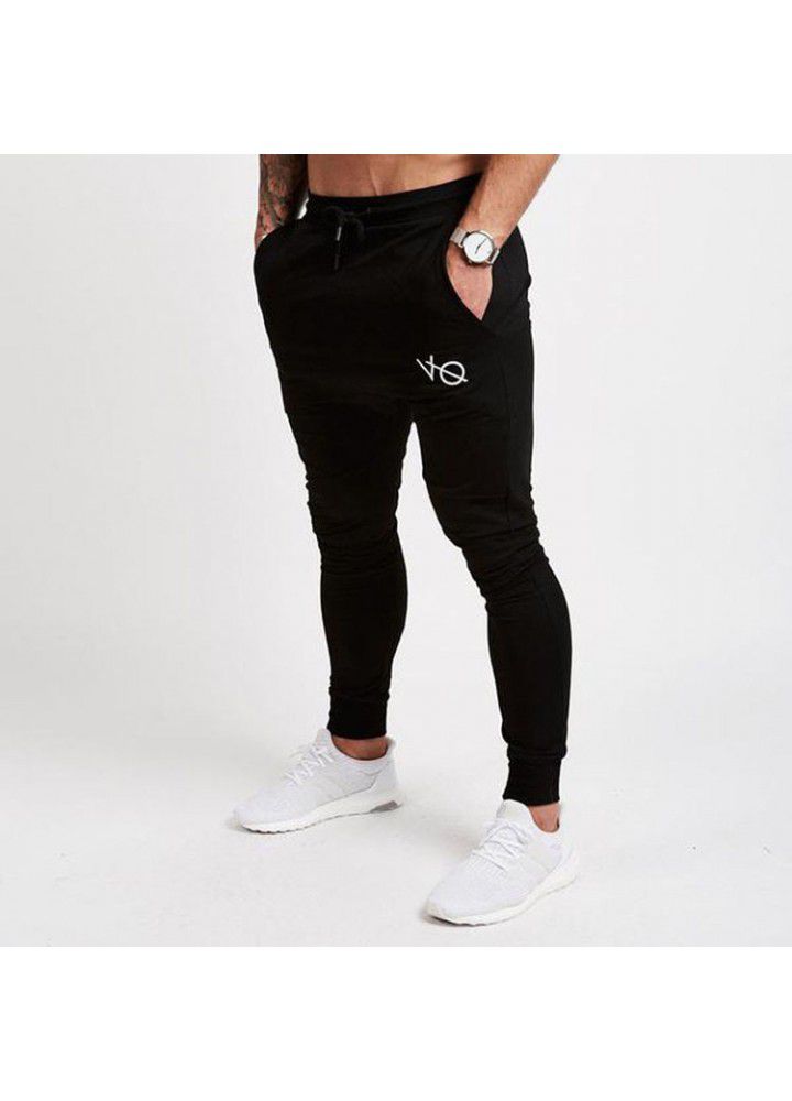 Sportswear men's new autumn and winter muscle brothers leisure jogging pants wholesale fitness Leggings