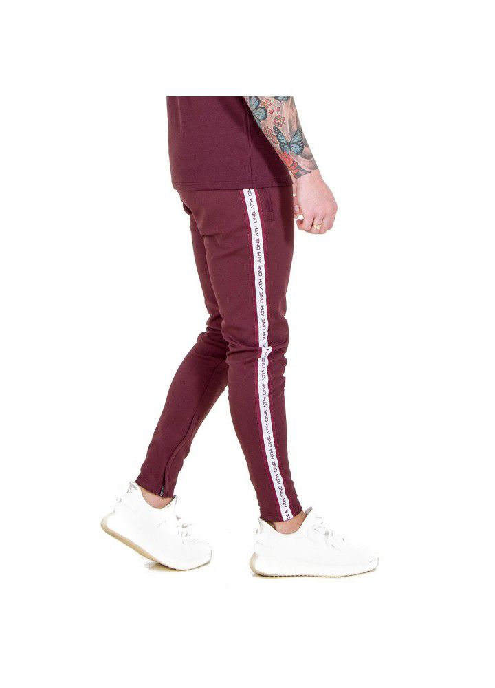 Manufacturers direct cross border sports fitness pants men's fitness muscle brother training pants spring and autumn fitness suit