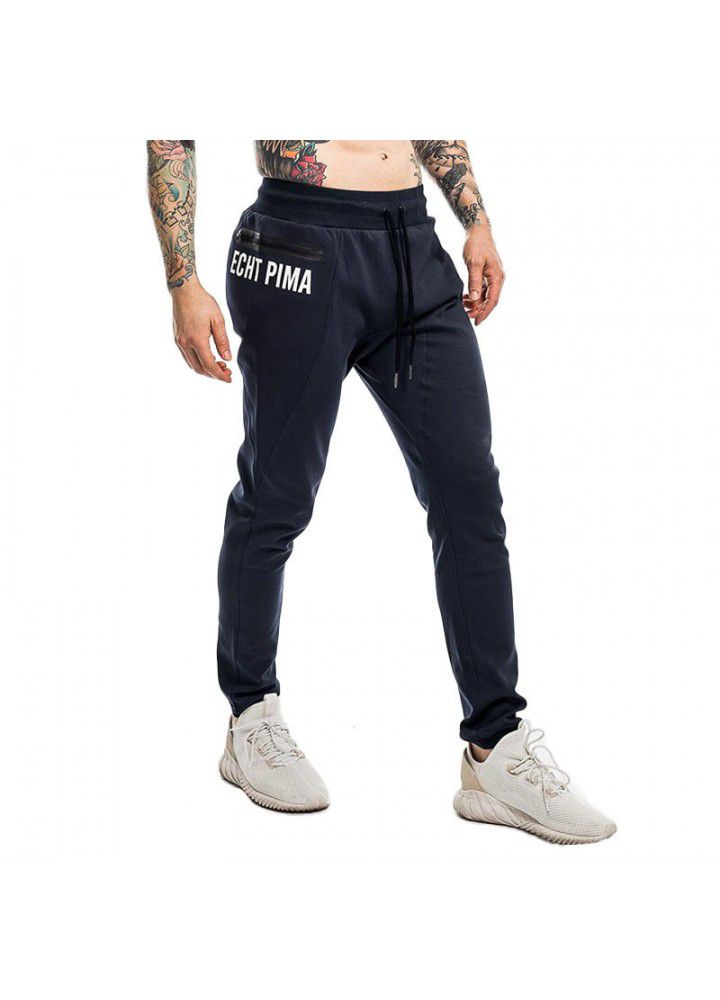 Muscle fitness brothers new autumn and winter sports leg pants men's sports running basketball pants manufacturer wholesale