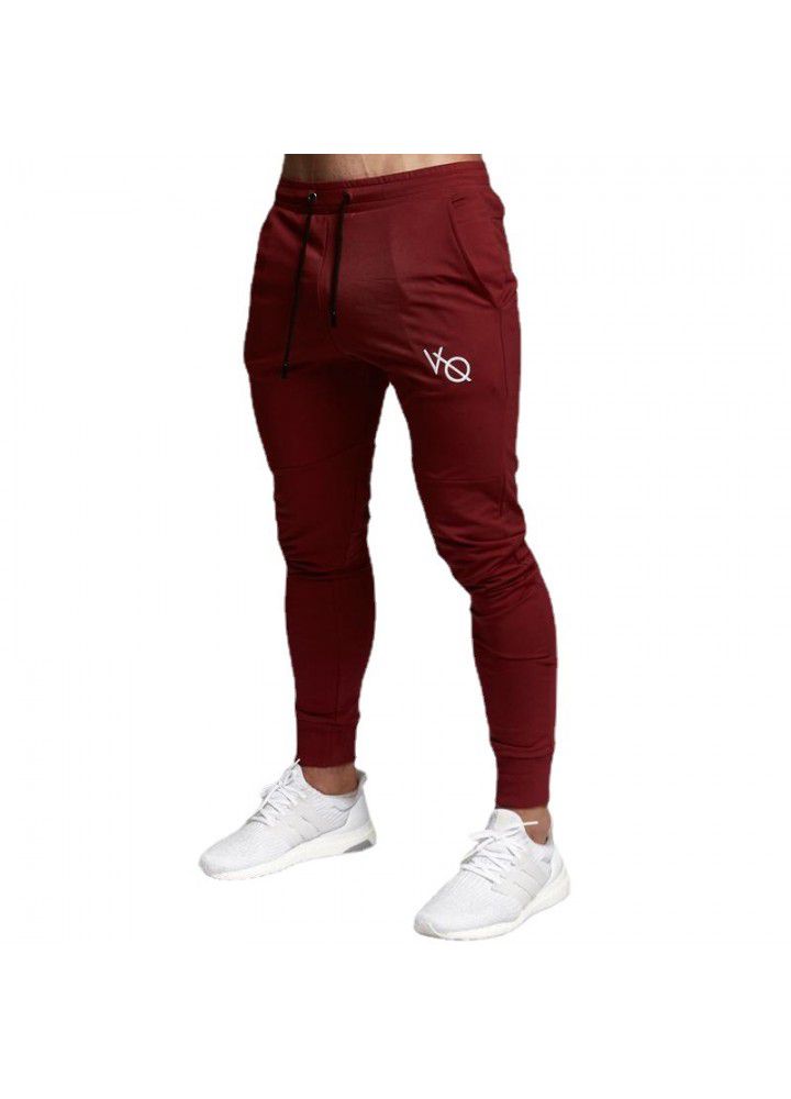 Sportswear men's new autumn and winter muscle brothers leisure jogging pants wholesale fitness Leggings