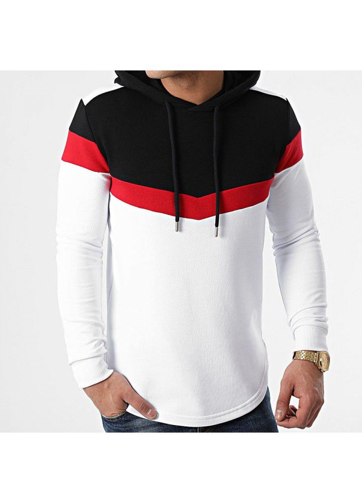 2021 new men's sports and leisure Hoodie loose and comfortable sports sweater