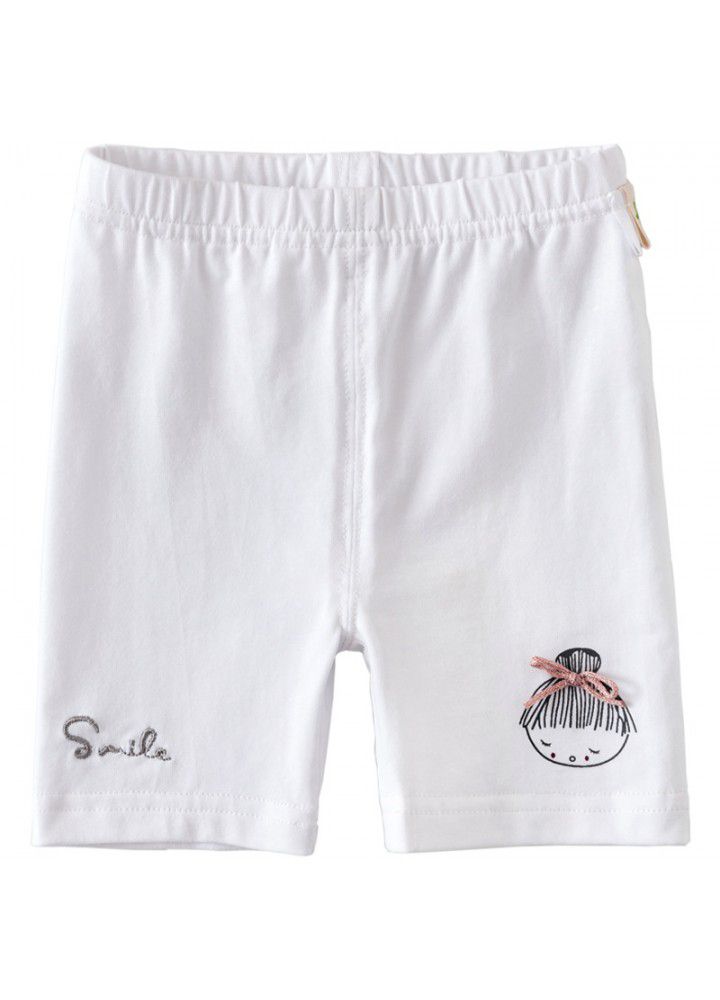 Women's pants summer 2020 new 1-3 children's Korean Capris 0 baby solid color underwear 