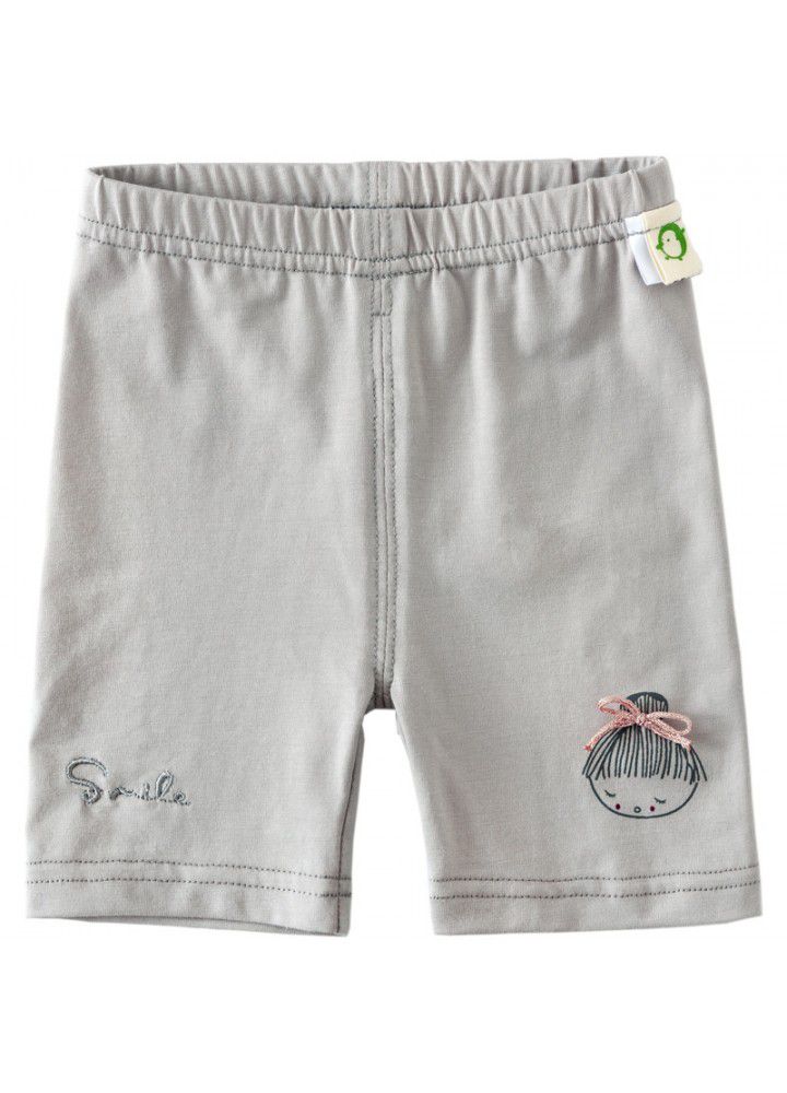 Women's pants summer 2020 new 1-3 children's Korean Capris 0 baby solid color underwear 
