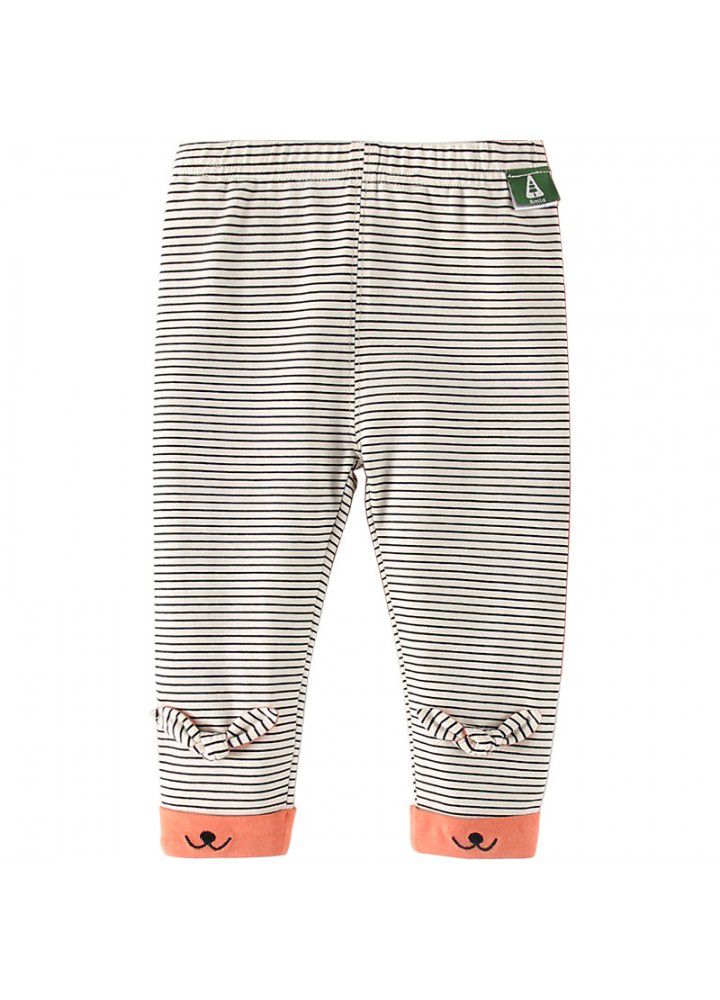Amila Amila children's wear baby striped Leggings 