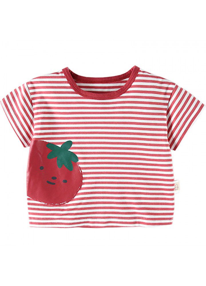 Amila girls' short sleeve suit 2021 new children's casual clothes 