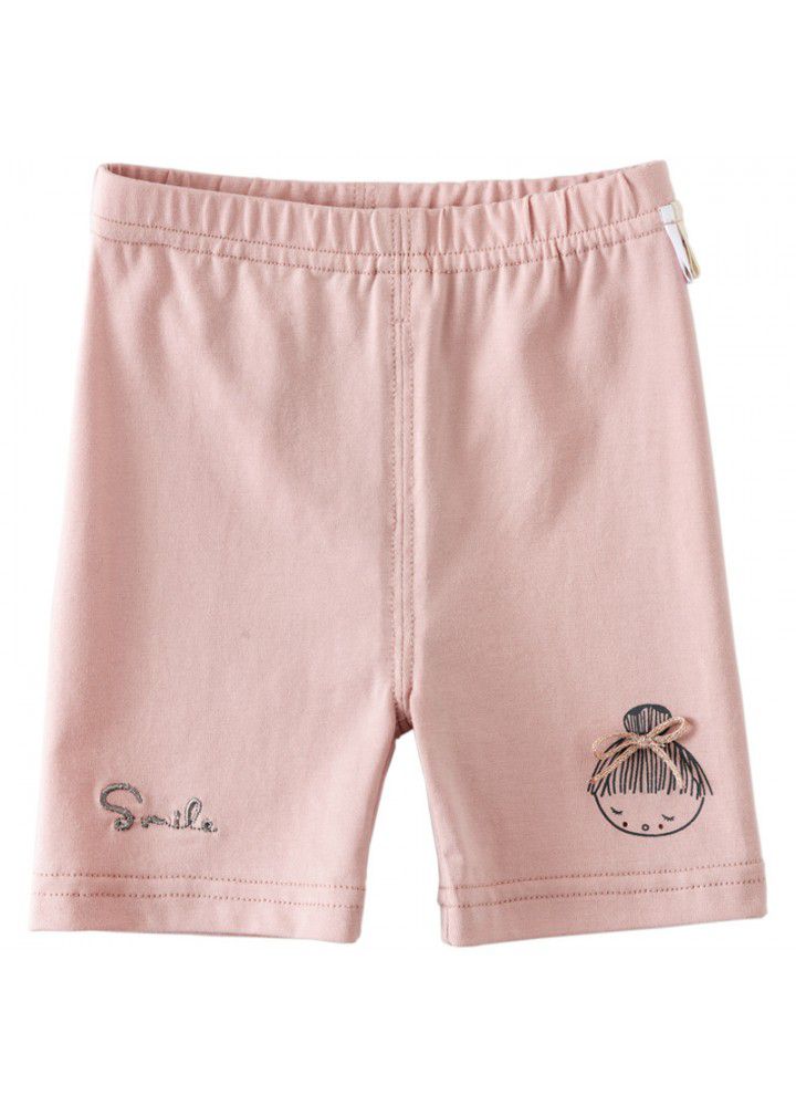 Women's pants summer 2020 new 1-3 children's Korean Capris 0 baby solid color underwear 