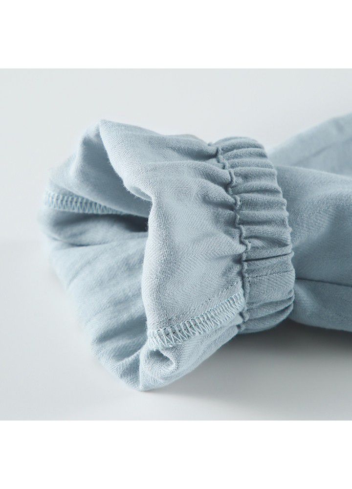 Amila children's clothing boys' 2021 summer new baby boys' thin cotton casual pants boys' anti mosquito pants 
