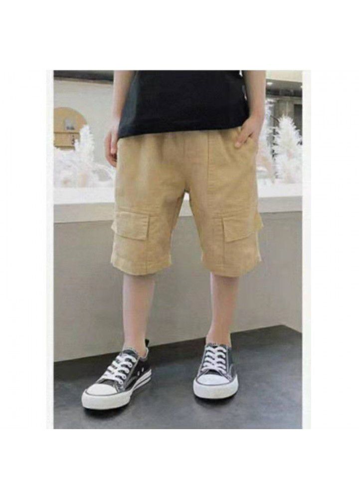 2021 new casual pants for boys and middle school girls 