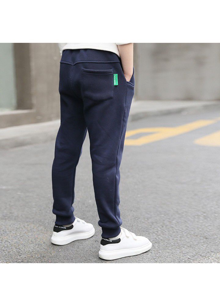 Manufacturers wholesale 2021 spring and autumn boys' pants m-word fashion children's pants, boys' casual pants one hair 
